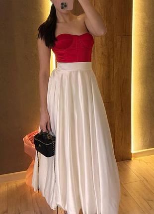 Юбка шелковая ❤️ 5