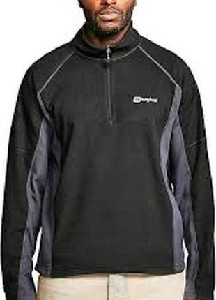 Представлене зображення показана чоловіча флісова кофта berghaus hartsop half-zip fleece