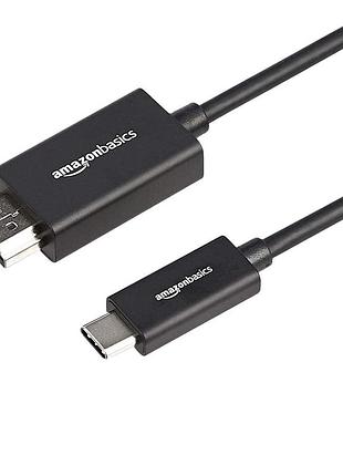 Кабель-адаптер usb-c на hdmi thunderbolt 3 6ft (1829 мм) 4k 60 гц черный для ноутбука, монитора, проектора