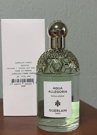 Guerlain aqua allegoria rosa verde парфум