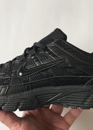 Nike p-6000 triple black 41-45 7