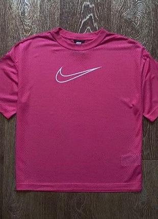 Розовый женский спортивный топ nike pro combat размер s