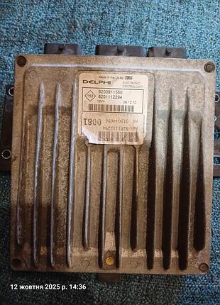 Блок управління двигуном  renault