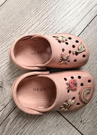 Крокси тапочки капці next