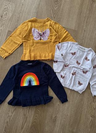 Кофта светр 4-5 років (110р) для дівчинки кофти