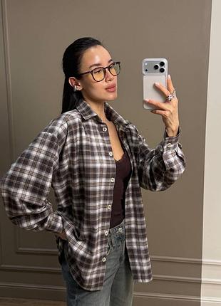 Рубашка в клетку