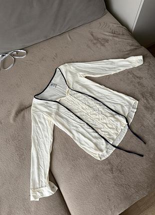 Блуза сорочка рубашка на завʼязках