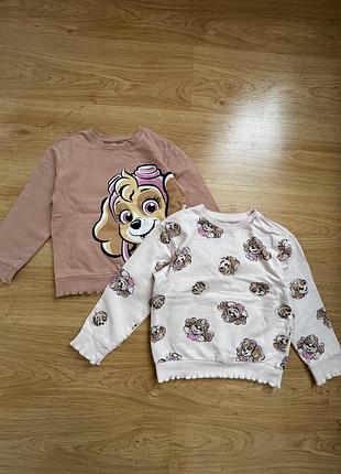 Светр світшот для дівчинки 110-116 р