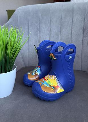 Гумові чоботи резинові сапожки крокси crocs