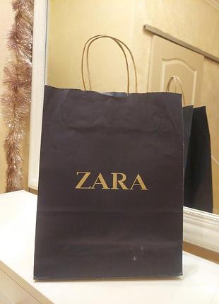 Подарочный пакет zara