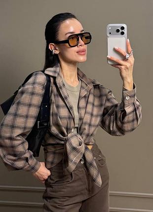 Рубашка в клетку 5