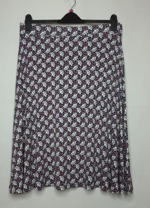 Трикотажная юбка marks & spenser, размер 14/163 фото