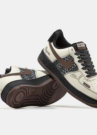 Чоловічі кросівки nike air force 1 x supreme