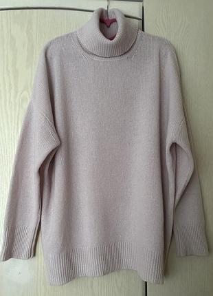 Кашеміровий гольф светр меринос розмір s модель оверсайз