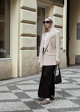 Бежевий піджак zara