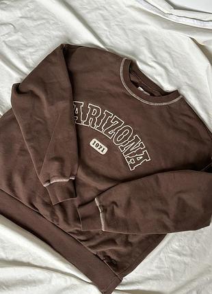 Шоколадний світшот