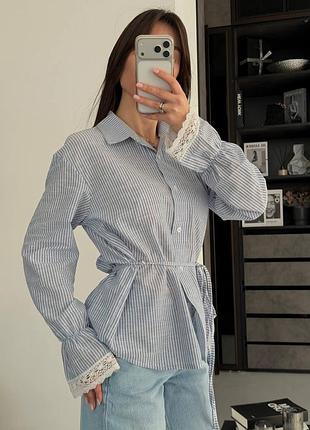 Сорочка з корсетною спиною