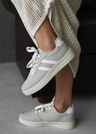 Кросівки жіночі сірі кеди весна