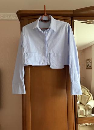Сорочка zara укорочена