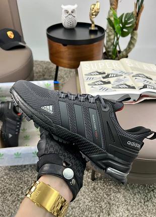 💎мужские кроссовки adidas marathon pro+ new dark gray