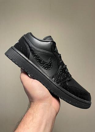 Jordan 1 low se patent elephant black