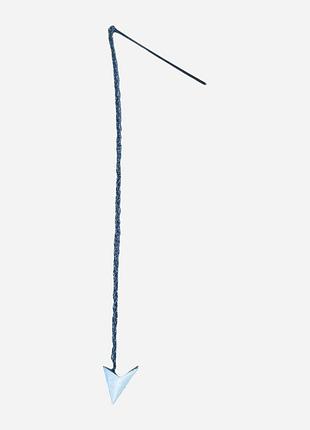 Сережки moss copenhagen 181247 темно-сірі (lv2200005092187)