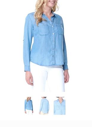 Джинсовая рубашка