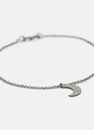 Браслет moss copenhagen 181290 темно-серый (lv2200005087367)