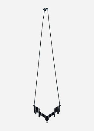 Кольє moss copenhagen 181258 темно-сіре (lv2200004813110)