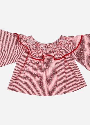 Підліткова блузка для дівчинки to be too 176246 146 см червона (lv2200004694993)