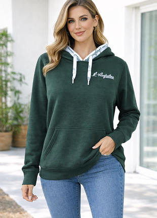 Брендовая худи толстовка свитшот на флисе