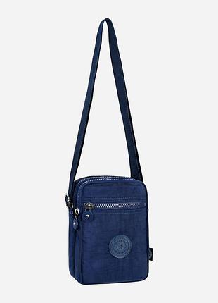 Сумка планшет через плече жіноча urban polo 187954 синя (lv2200004973784)