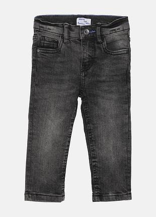 Дитячі джинси для хлопчика impidimpi 149976 74-80 см темно-сірі (lv2200004098746)