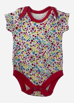 Дитяча боді-футболка для новонароджених дівчаток tu 192603 62 см різнокольорова (2200005096147)