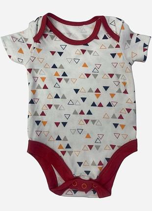 Детская боди-футболка для новорожденных tu 192602 50-56 см кремовая (2200005096123)