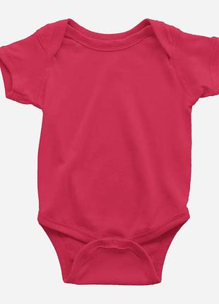 Детская боди-футболка для новорожденных девочек f&f 192631 62 см красная (2200005096536)