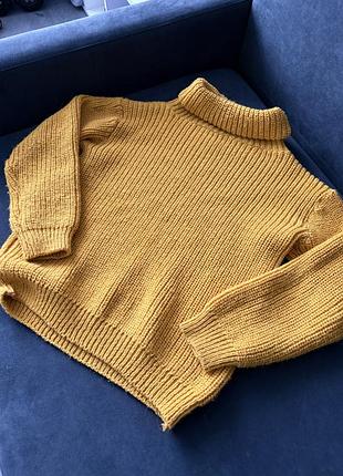 Вʼязаний светр xs-s