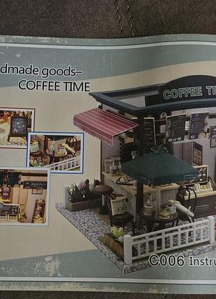 Diy dollhouse coffee time