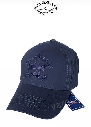 Кепка бейсболка paul and shark (синяя)