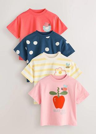 Набір футболок на дівчинку