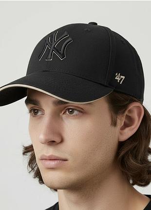 Кепка бейсболка ny new york (чорна)