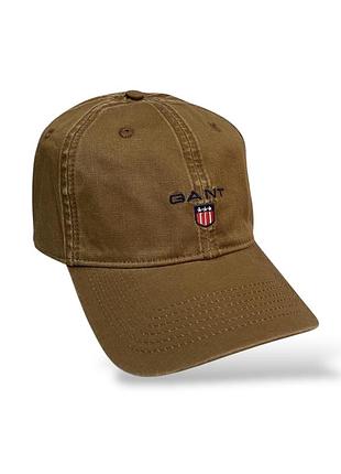 Кепка бейсболка gant (коричневий )