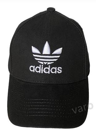 Кепка бейсболка adidas (чорна з білим )