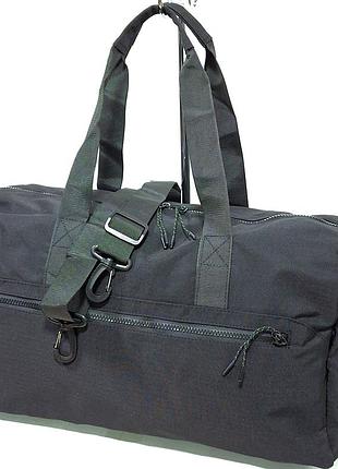 Сумка баул чорна стильна 25*50*25