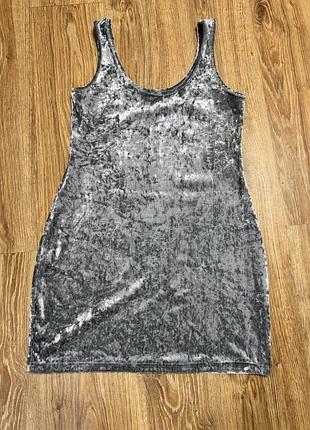 Велюрова сукня/ плюшева сукня