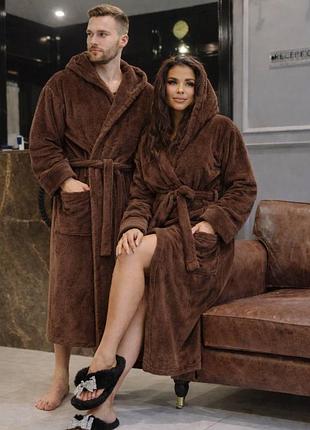 🔥 універсальні халати зі шліфованої махри