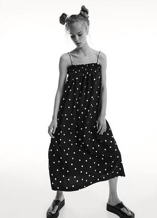 Сарафан в горох h&amp;m