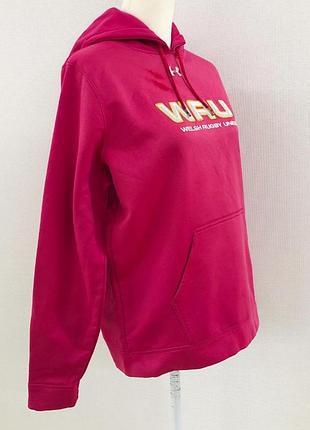 Женское худи розового цвета under armour