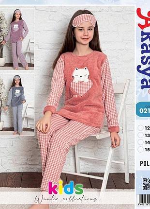 Дитяча піжама кофта штани з велсофту гарний якості , турція