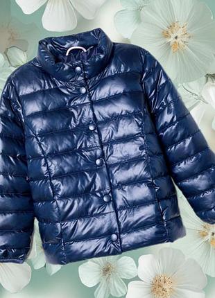 Куртка демісезонна дитяча 92см, h&m 2роки, яскрава куртка-стограмовка для дівчинки